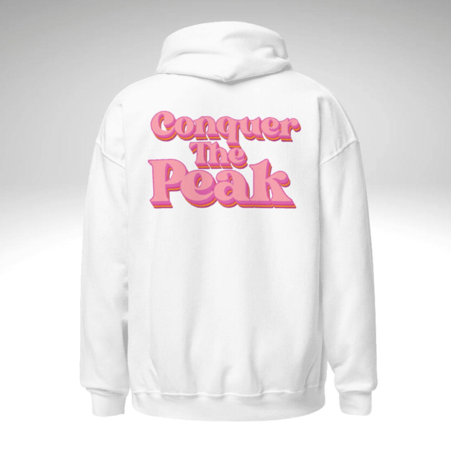 Pink Vantage Peak | Heavyweight Hoodie