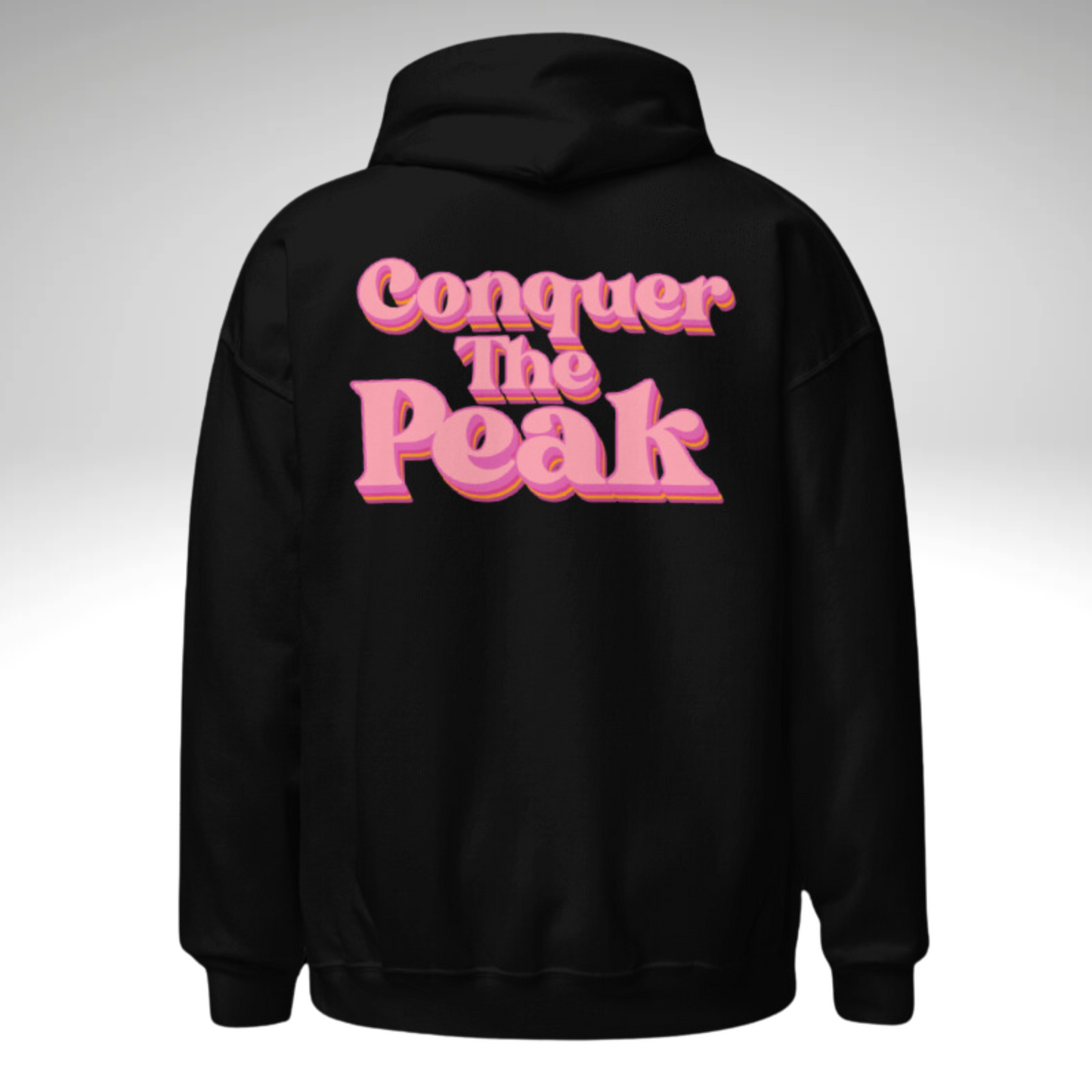 Pink Vantage Peak | Heavyweight Hoodie