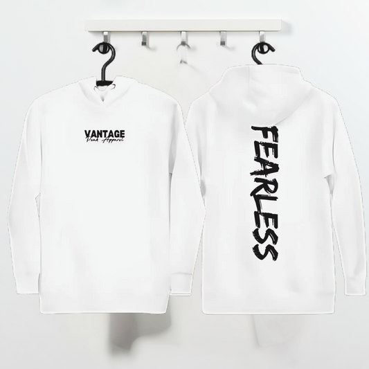 FEARLESS | White Hoodie